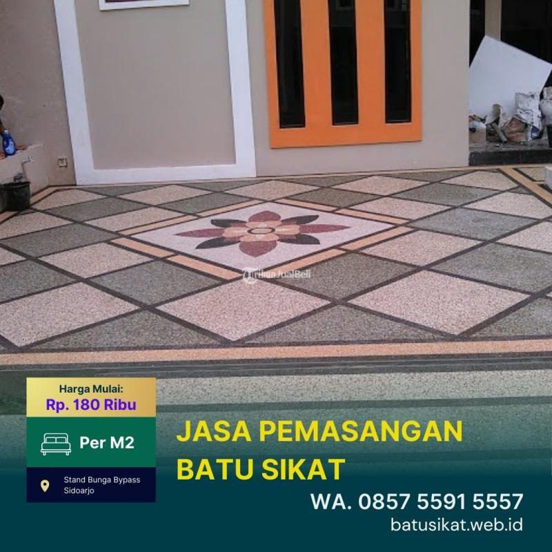Jasa Pemasangan Batu Sikat Surabaya Sidoarjo Gresik - Sidoarjo