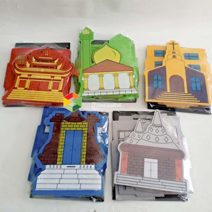 APE Tema Keagamaan PAUD Maket Rumah Ibadah 3D Miniatur Tempat Ibadah - Banjarmasin
