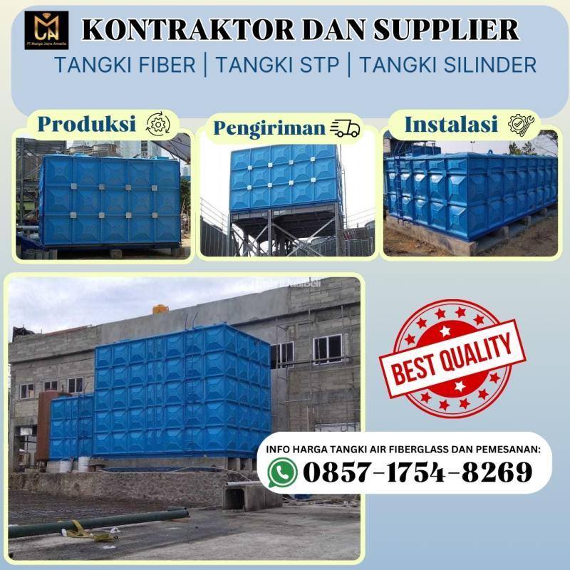 Kontraktor dan Supplier Tangki FRP - Ngawi