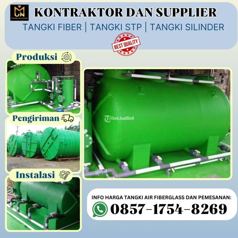 Kontraktor dan Supplier Tangki Fiberglass - Madiun