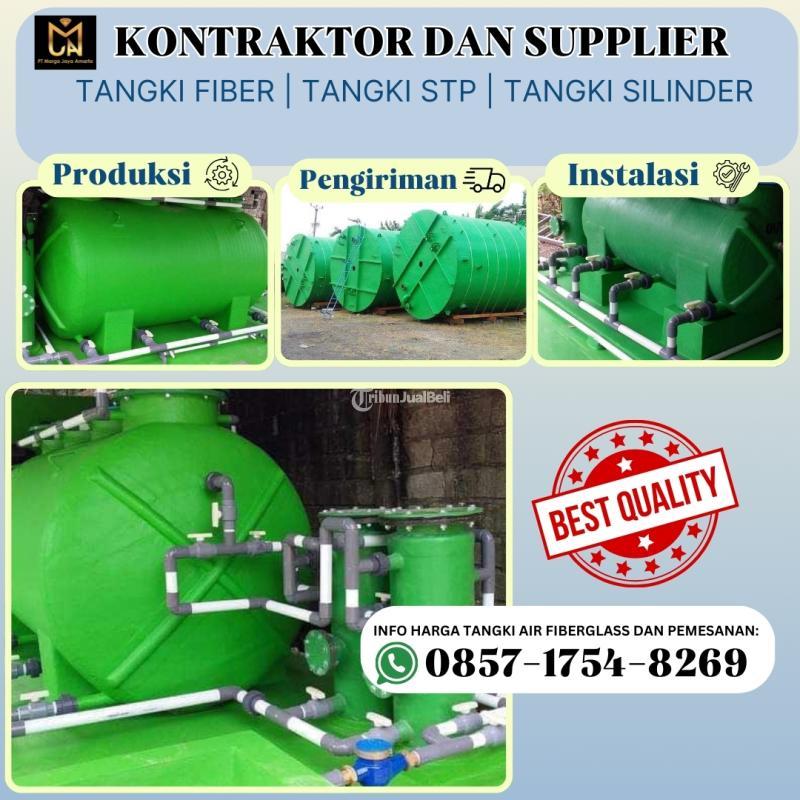 Kontraktor dan Supplier Tangki Fiberglass - Madiun