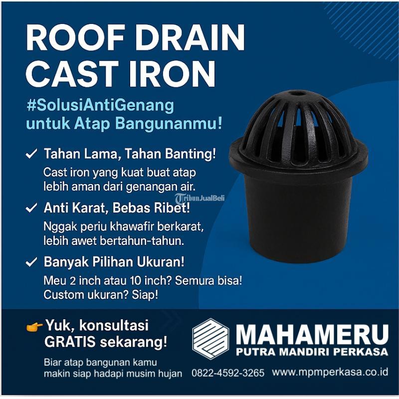 Roof Drain Cast Iron - Malang 