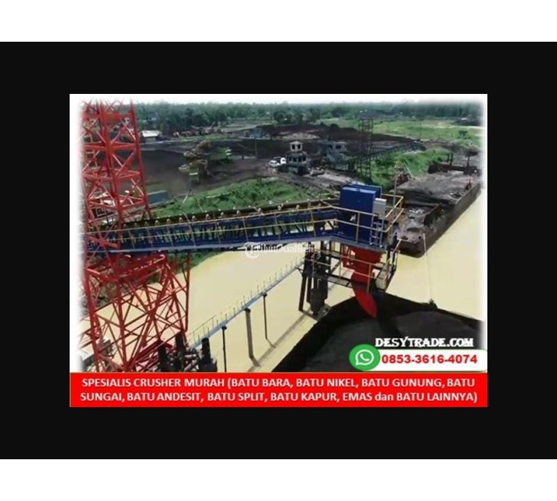 Fabrikasi Stone Crusher Plant Alat Pemecah Batu Andesit - Majalengka