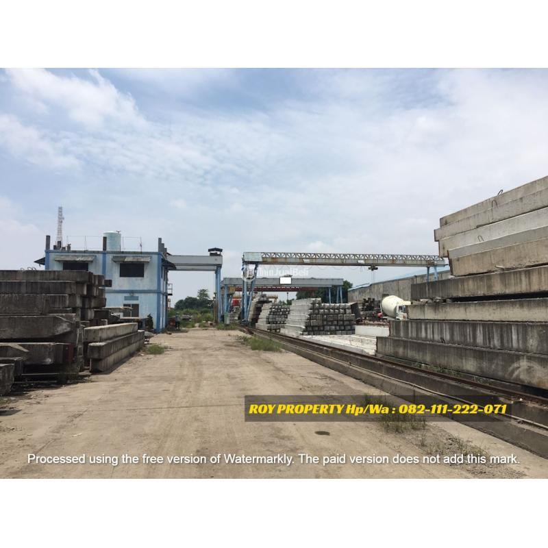 Dijual Tanah Open Yard di Cakung Cilincing 4 Ha Full Cor Beton Siap Bangun - Jakarta Timur
