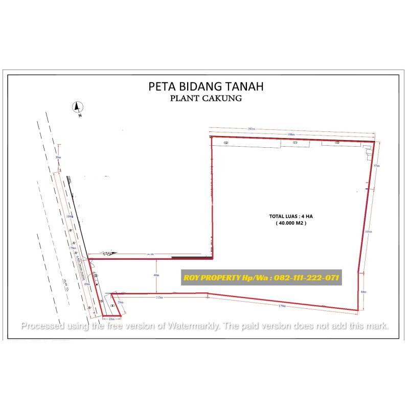 Dijual Tanah Open Yard di Cakung Cilincing 4 Ha Full Cor Beton Siap Bangun - Jakarta Timur