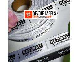 Label Baju Piterban Putih - Belitung