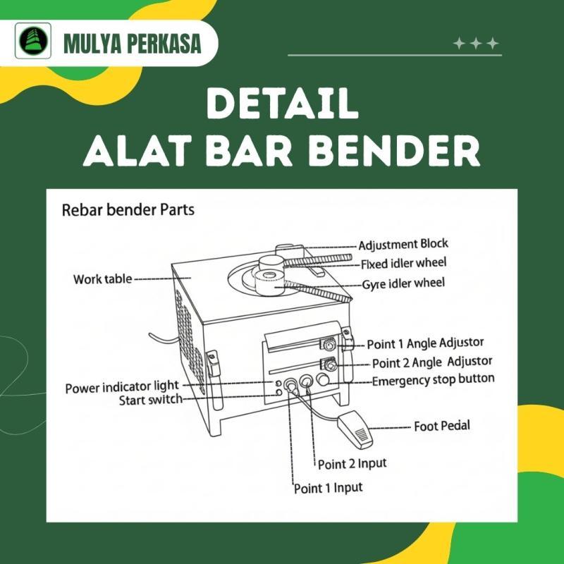 Sewa Bar Bender Bar Bending 8-32 MM Murah -Bandung