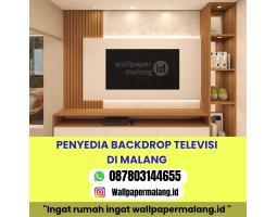 Backdrop TV Murah dan Terbaik - Malang 