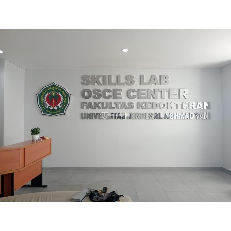 Huruf Timbul Stainless - Bontang