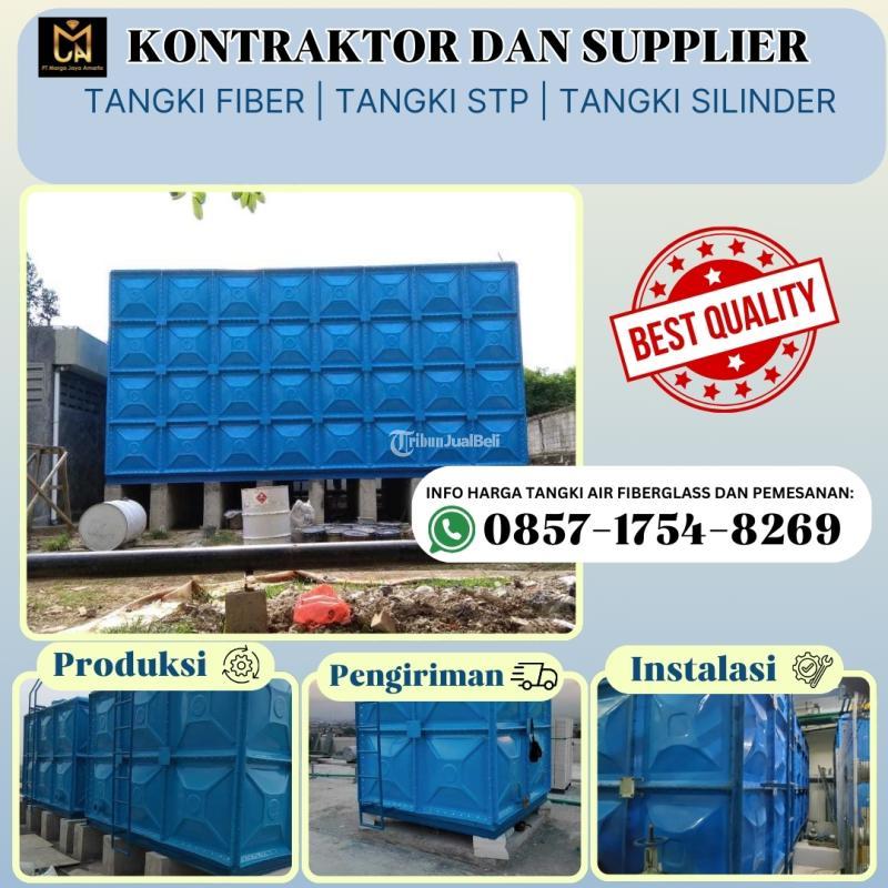 Kontraktor Dan Supplier Tangki FRP Fiberglass - Madiun