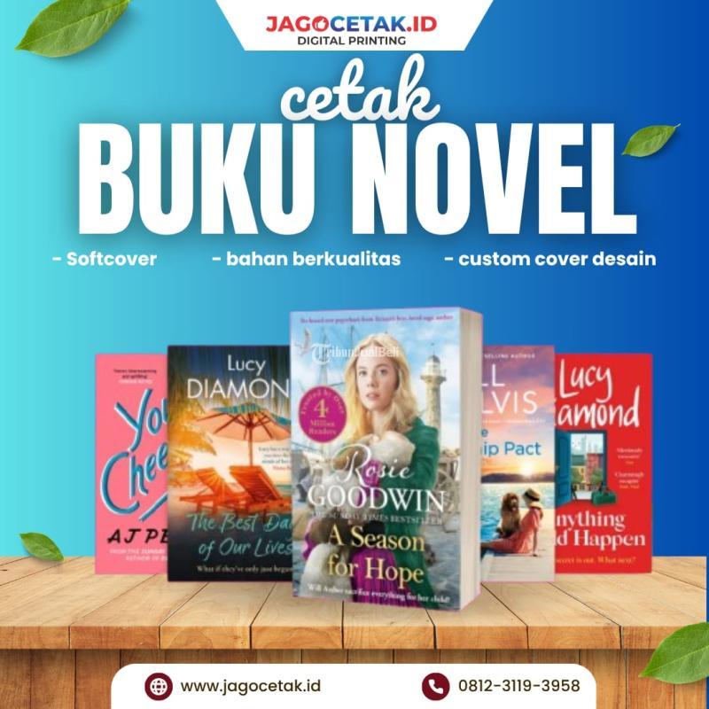 Jasa Cetak Buku Novel Custom - Sidoarjo