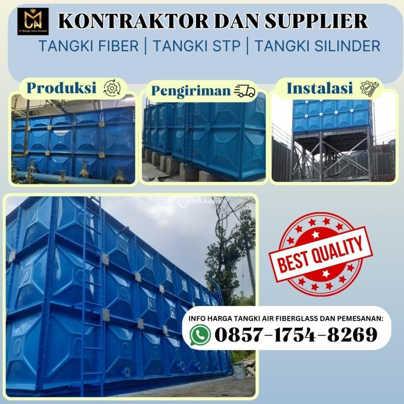 Kontraktor dan Supplier Tangki FRP Fiberglass - Kudus