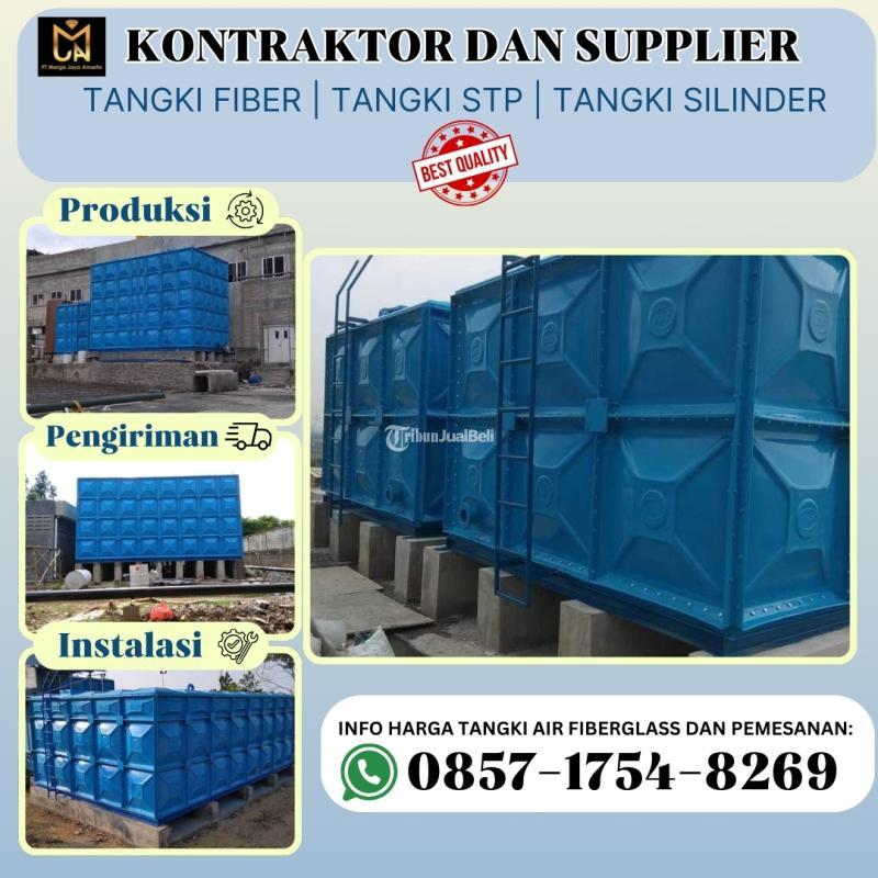 Kontraktor dan Supplier Tangki FRP Fiberglass - Kudus