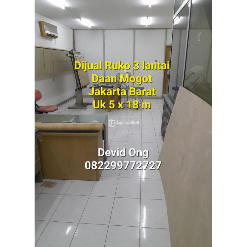 Dijual Ruko Tipe 75m2 SHM Daan Mogot Jalan Macan - Jakarta Barat