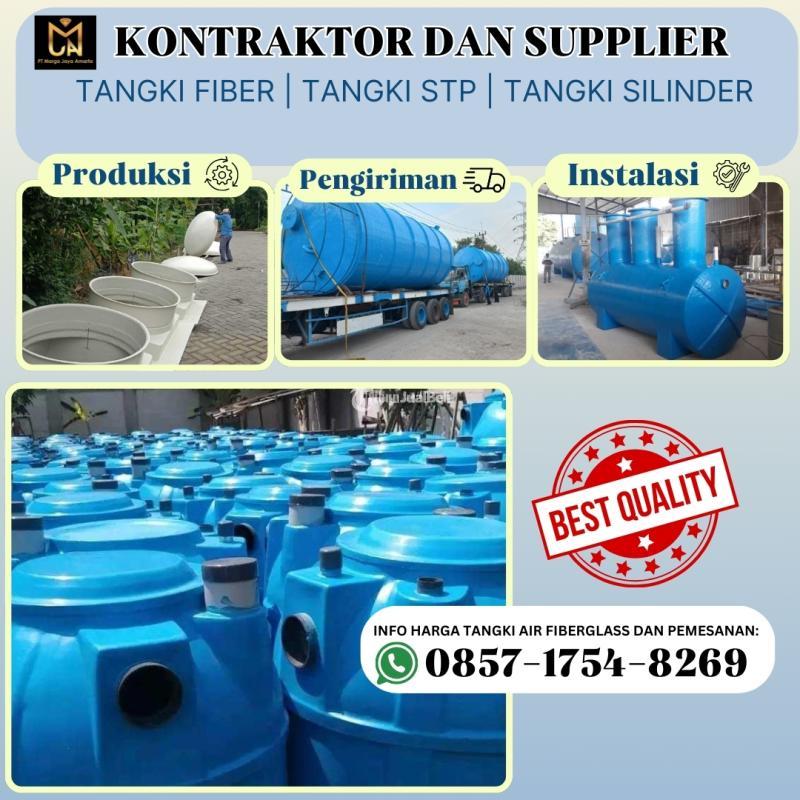 Kontraktor dan Supplier Tangki Fiberglass - Kudus