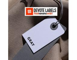 Label Kertas Hangtag Devote.labels - Bandar Lampung 