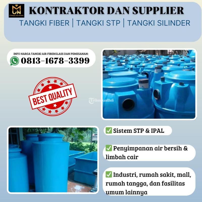 Kontraktor dan Supplier Tangki Fiberglass - Kediri
