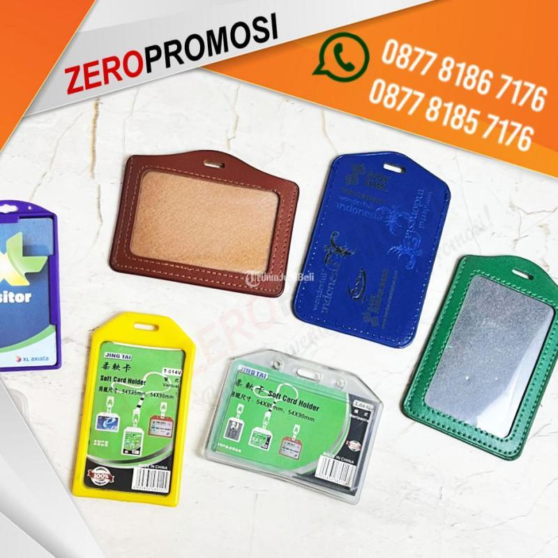 Jasa Cetak Souveir Casing ID Card Kulit, Mika, Akrilik Custom - Tangerang