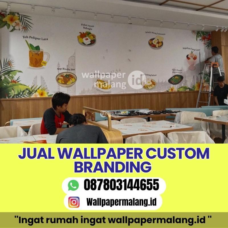 Wallpaper Custom Branding Murah - Malang