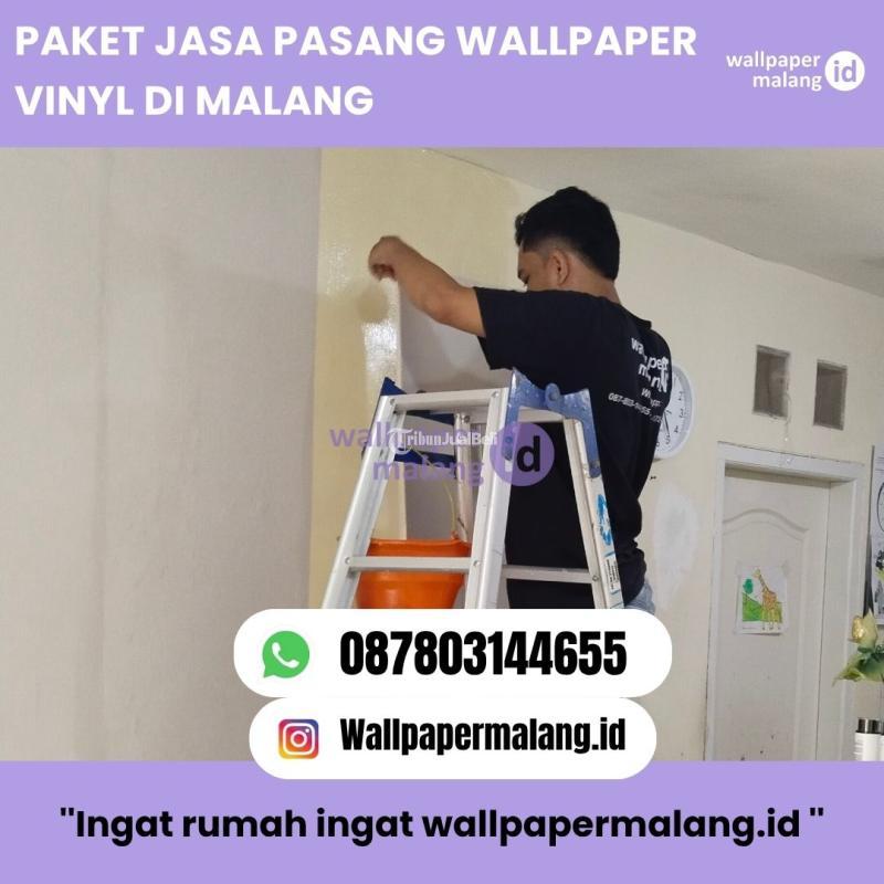 Paket Jasa Pasang Wallpaper Vinyl - Malang