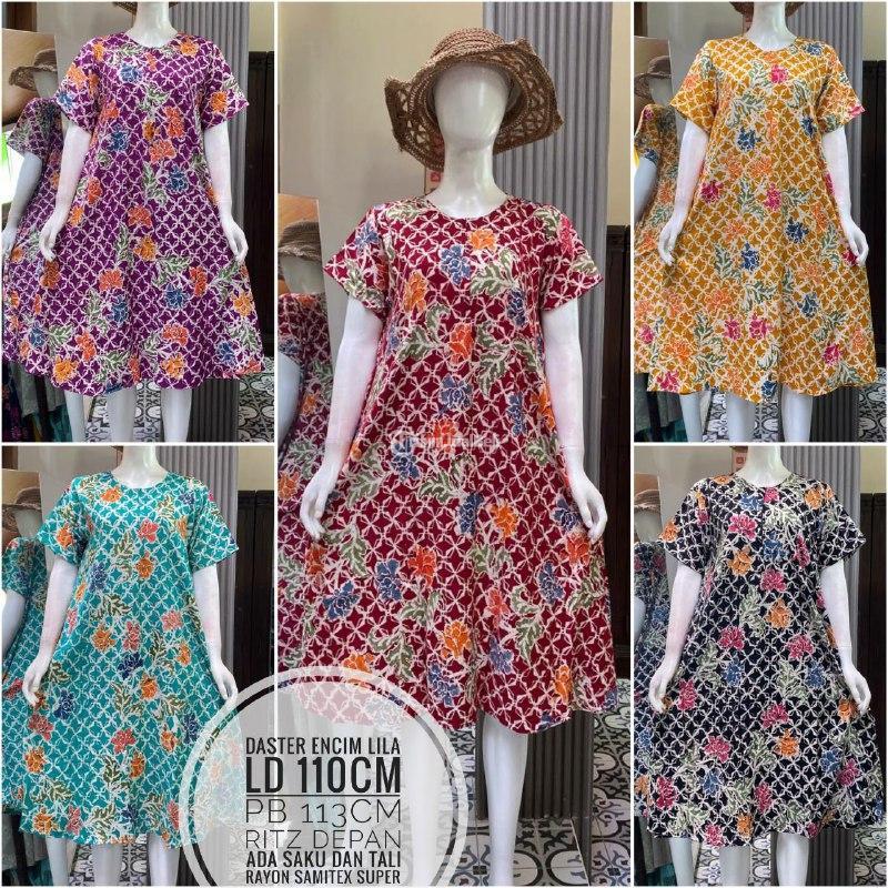 Daster Motif Encim Batik Cap Premium Bahan Rayon by Batik Roro Syifa - Pekalongan Kota