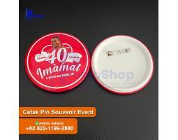 Jasa Cetak Pin Bros Peniti Custom, Souvenir Cinderamata Murah Di Percetakan Promoshop - Jakarta Timur
