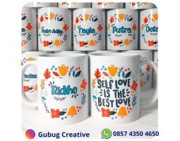 Cetak Mug Custom Desain Suka Suka Bisa Sehari Jadi - Semarang 