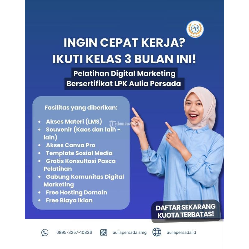 Aulia Persada, Kelas Digital Marketing - Semarang
