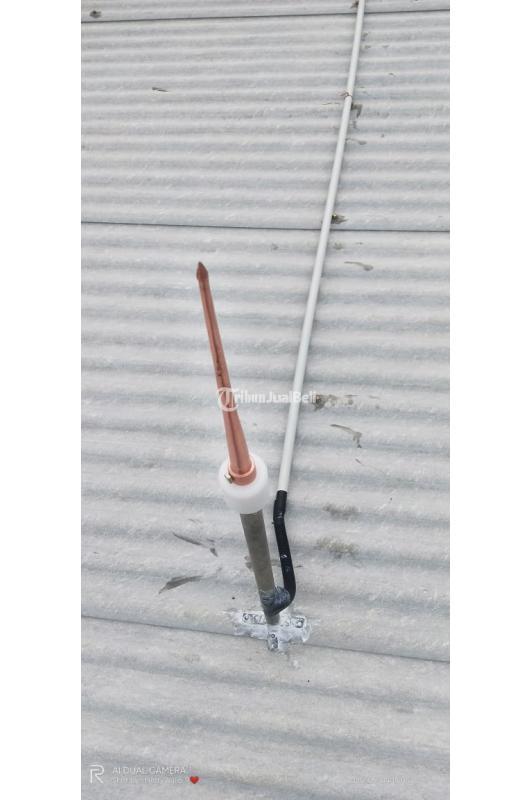 Penangkal Petir Konvensional Tombak Tembaga Murni - Brebes