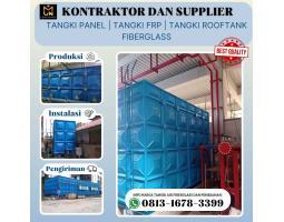 Kontraktor dan Supplier Tangki Fiberglass - Jember