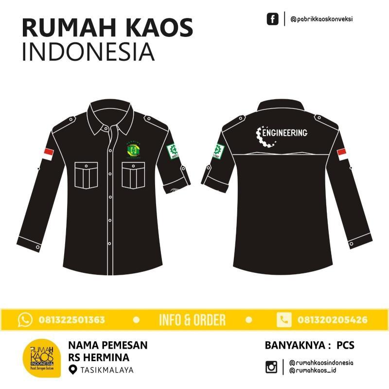 Kemeja Bordir Custom - Makassar