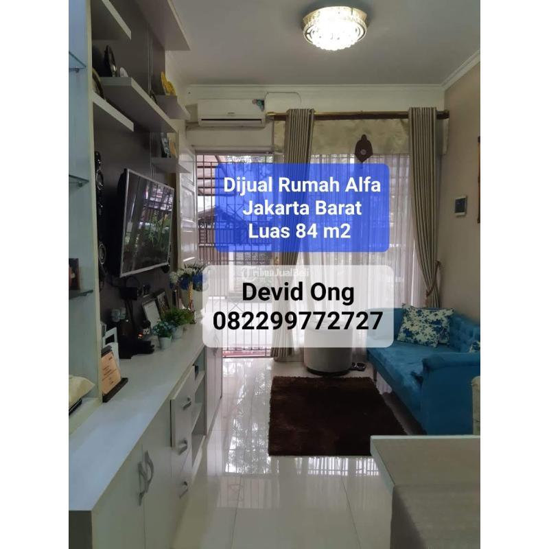 Dijual Rumah Alfa 2 Lantai 3KT 3KM SHM - Jakarta Barat