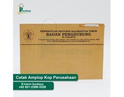Buat Amplop Surat Custom Kop Perusahaan Premium Harga Murah Percetakan - Surabaya 
