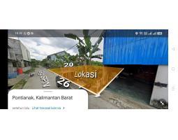 Dijual Tanah, Luas 520m2, SHM, Siap Bangun, Jl. Ampera, Gang Paididi SPN - Pontianak