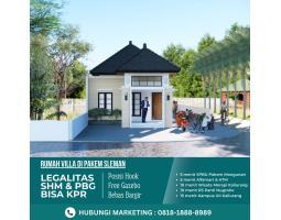Dijual Rumah Pakem dgn Gazebo Bisa KPR Dekat Kampus UII Kaliurang - Sleman