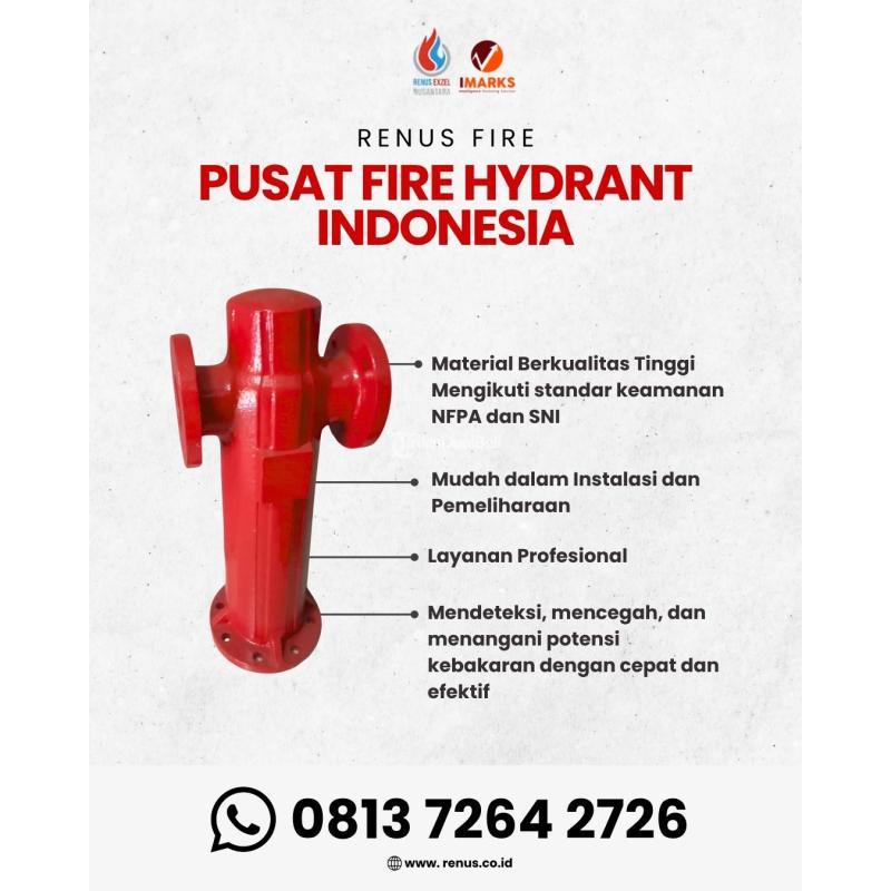 Supplier Fire Hydrant Pillar Two Way Indonesia Renus Fire - Tangerang Selatan