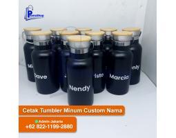 Botol Minum Custom Nama Murah Cetak Tumbler Souvenir Di Percetakan - Jakarta Timur 