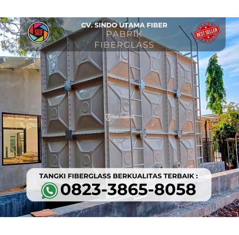 Kontraktor Tangki Fiberglass Custom FRP Fiberglass, Tangki Panel FRP - Kediri