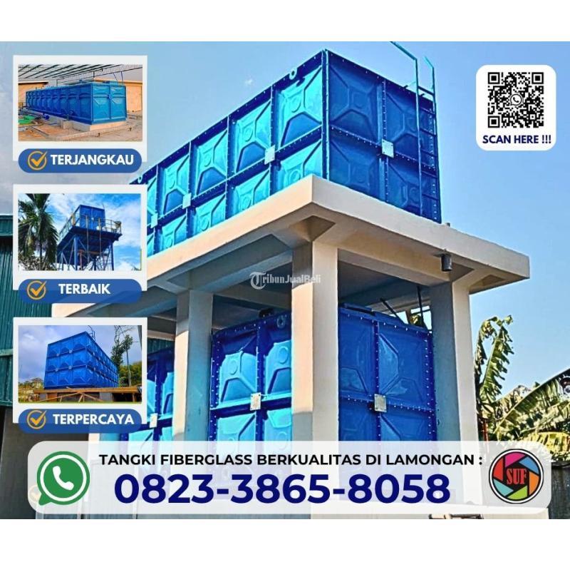 Supplier Tandon Air Fiberglass Terbaik , Ground Water Tank FRP Fiberglass - Lamongan
