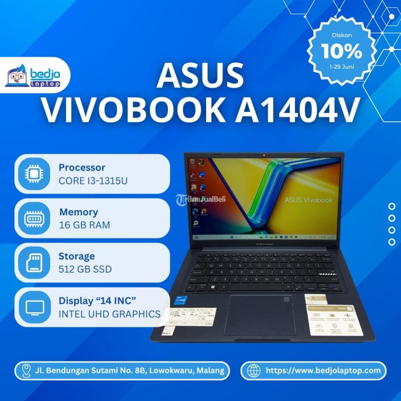 Laptop Asus Vivobook A1404V Bekas - Malang 