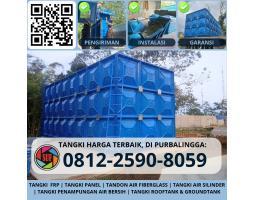 Tangki Air FRP Rooftank Panel untuk Atap Hotel - Purbalingga