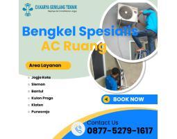 Service Ac Split Cassette Standing 24 Jam - Sleman 