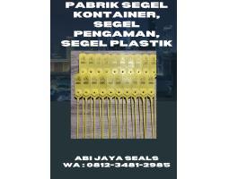 Toko Segel Plastik Locis Pengaman Pabrik CPO - palembang