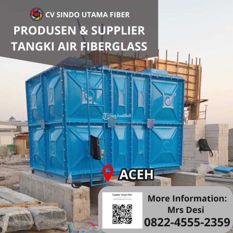 Solusi Penyimpanan Air Bersih Tangki FRP Termurah - Simeulue