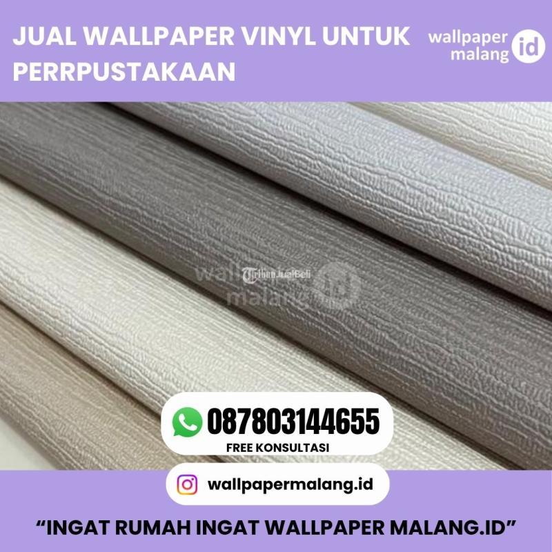 Wallpaper Vinyl Untuk Perrpustakaan - Malang Kota