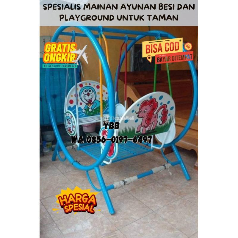 Ayunan Besi Playground Anak Tahan Cuaca untuk Adipala Kec Adipala - Cilacap