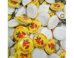 Gantungan Kunci Dua Sisi - Medan 