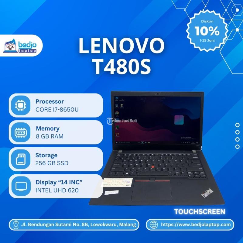 Laptop Lenovo T480S Bekas - Malang 