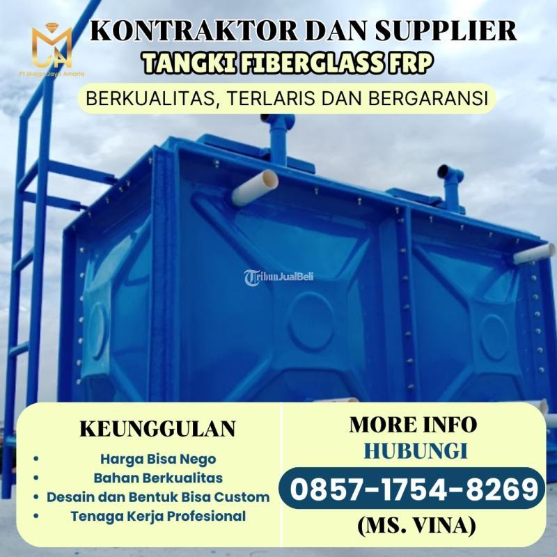 Kontraktor dan Supplier Tangki  FRP Fiberglass - Purwokerto