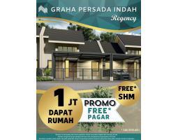 Dijual Rumah Murah, Tipe 72, 2KT, 1KM, SHM, Free DP, All Biaya UTJ 1jt, Driyorejo, Citraland - Surabaya 